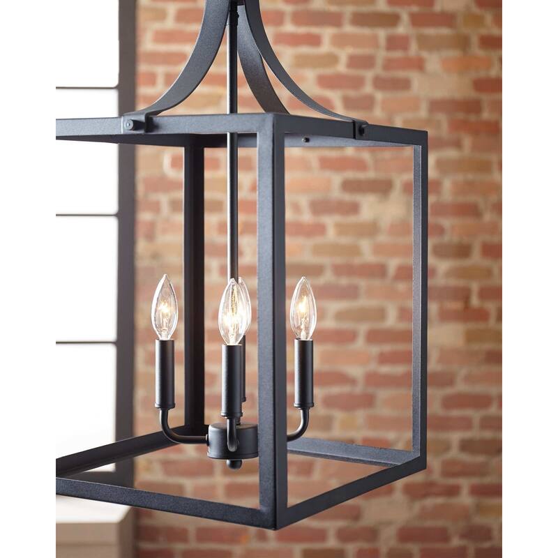 Bellevue Ipava 3 Light 10" Wide Mini Square Chandelier