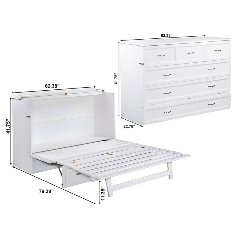 Deerfield Murphy Queen Bed Chest with Mattress