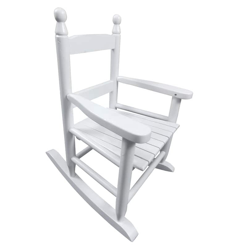 Children's rocking white chair Indoor or Outdoor Suitable for kids Durable