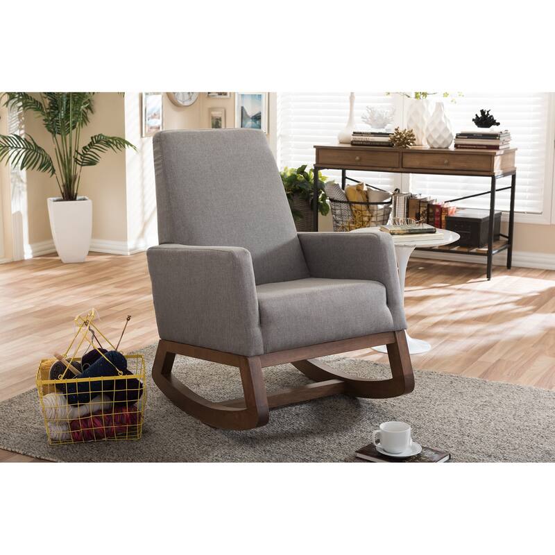 Carson Carrington Honningsvag Mid-century Modern Grey Upholstered ...