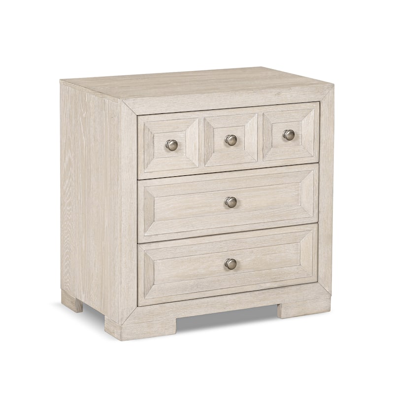 Furniture of America Durem Modern Classic Wood 3-Piece Dresser and 2 Nightstand Bedroom Set