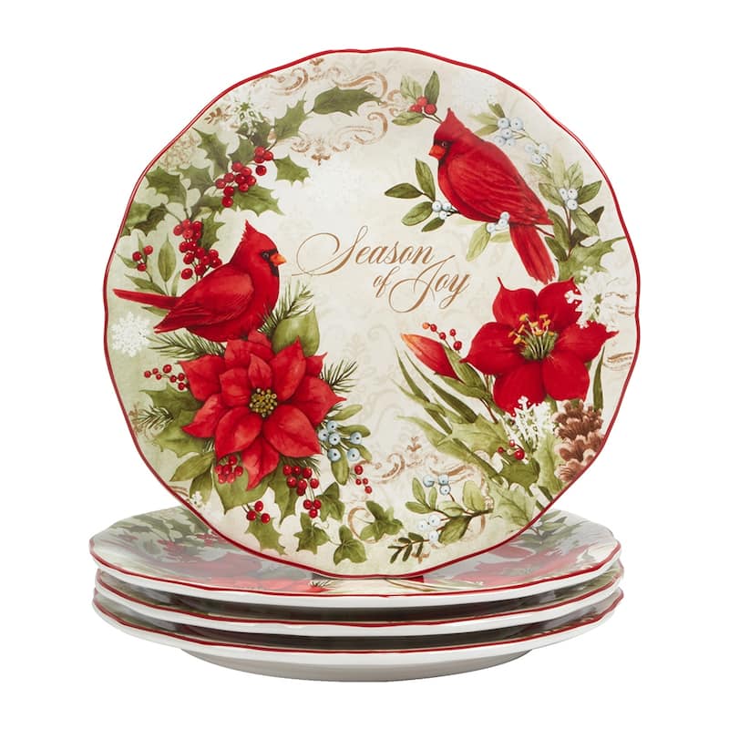 Certified International Winter's Medley 16 pc Dinnerware Set, Service for 4