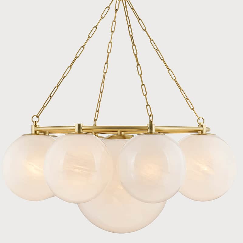 Hudson Valley Lighting 5243 Thornwood 9 Light 43" Wide Chandelier