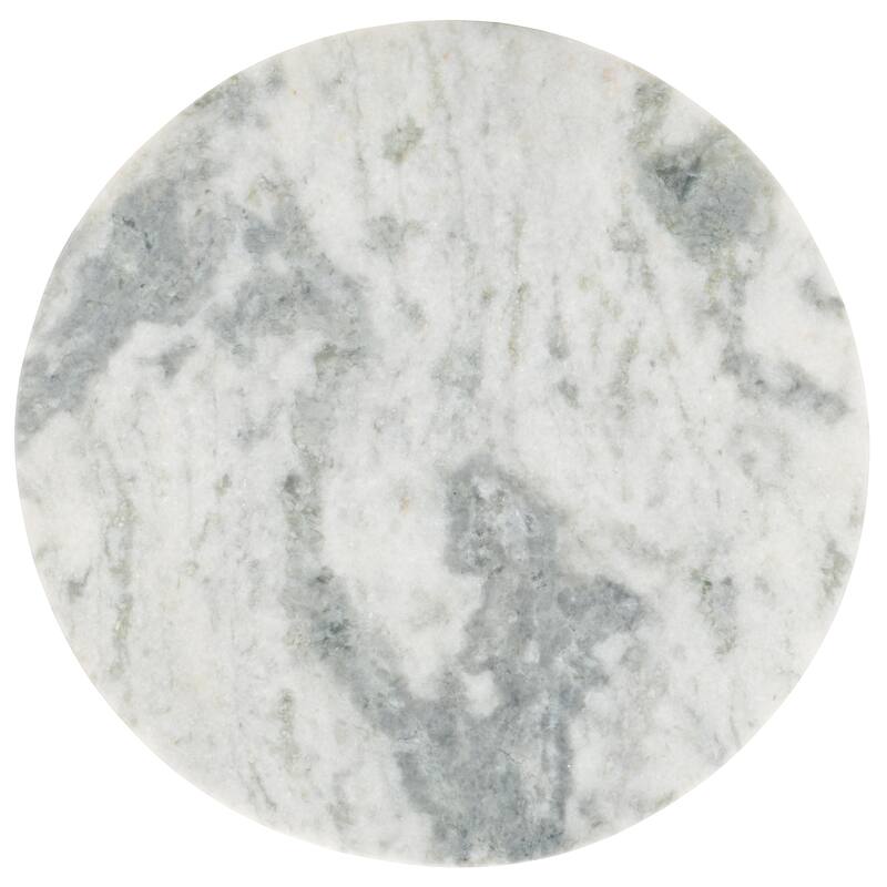 SAFAVIEH Couture Trenton Marble Top Accent Tabl - 20"W x 20"D x 20"H