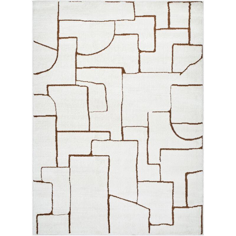 Livabliss Freud Morroccan Geometric Area Rug