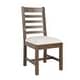 preview thumbnail 5 of 7, Quincy Upholstered Wood Dining Chair (Set of 2) by Kosas Home