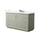 Option Light Green / Giotto Quartz Top / Brushed Nickel