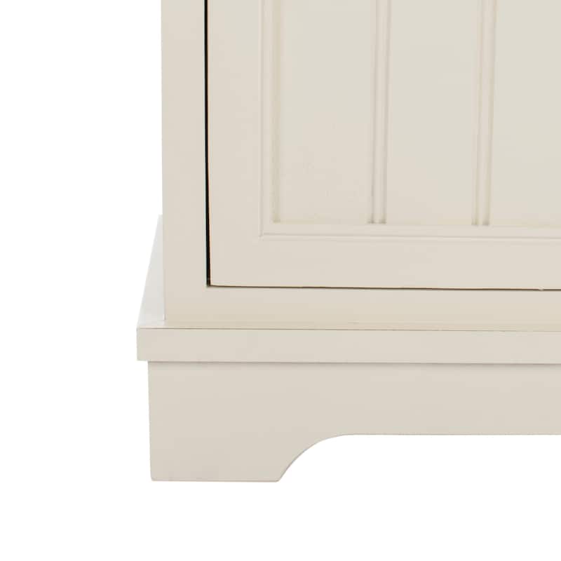 SAFAVIEH Golda Distressed White Cabinet