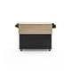 preview thumbnail 4 of 44, Homestyles Mobile Kitchen Island Cart with Wood Top and Dropleaf Breakfast Bar