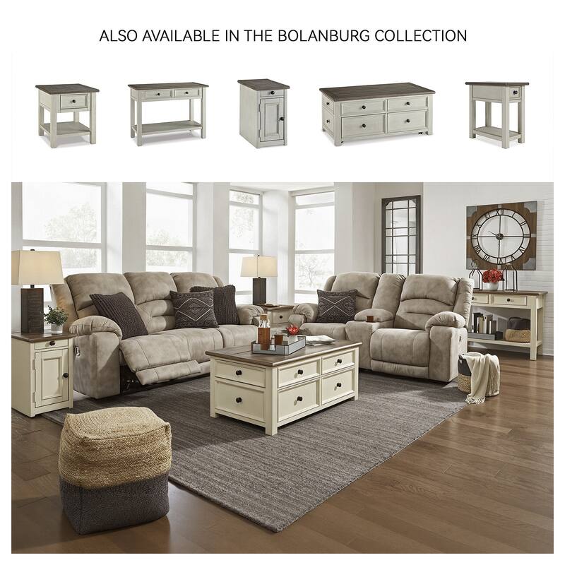 Bolanburg Casual Chair Side End Table Two-tone