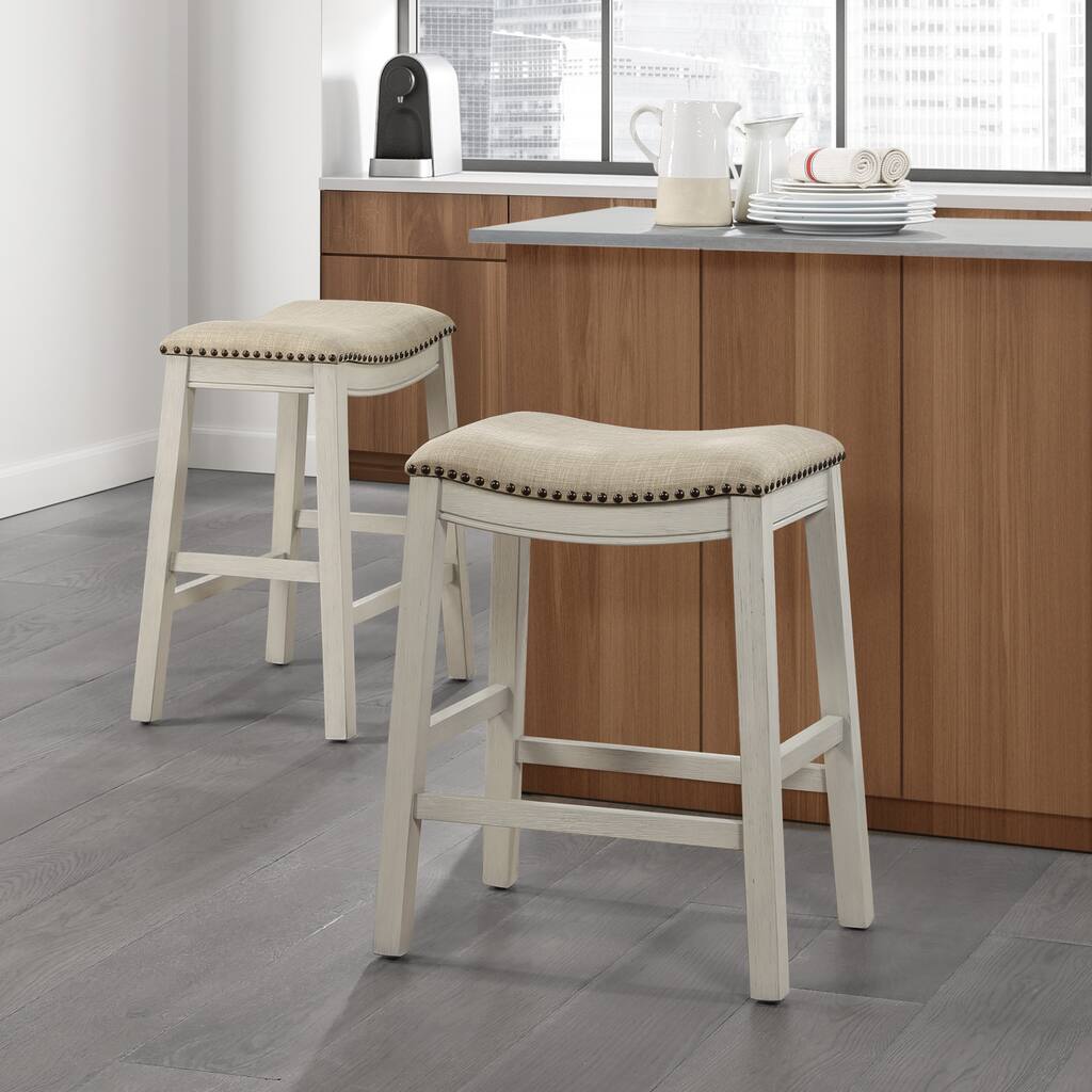 24" Saddle Stool 2-Pack