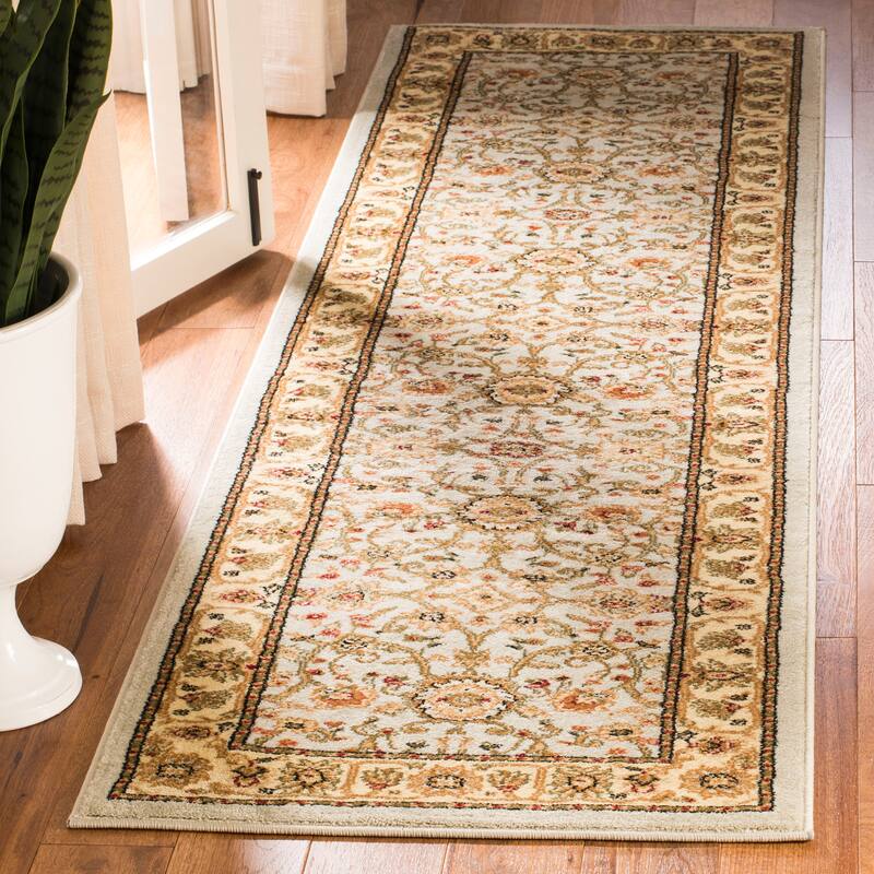 SAFAVIEH Lyndhurst Ambrogina Traditional Area Rug - 2'3" x 6' Runner - Grey/Beige