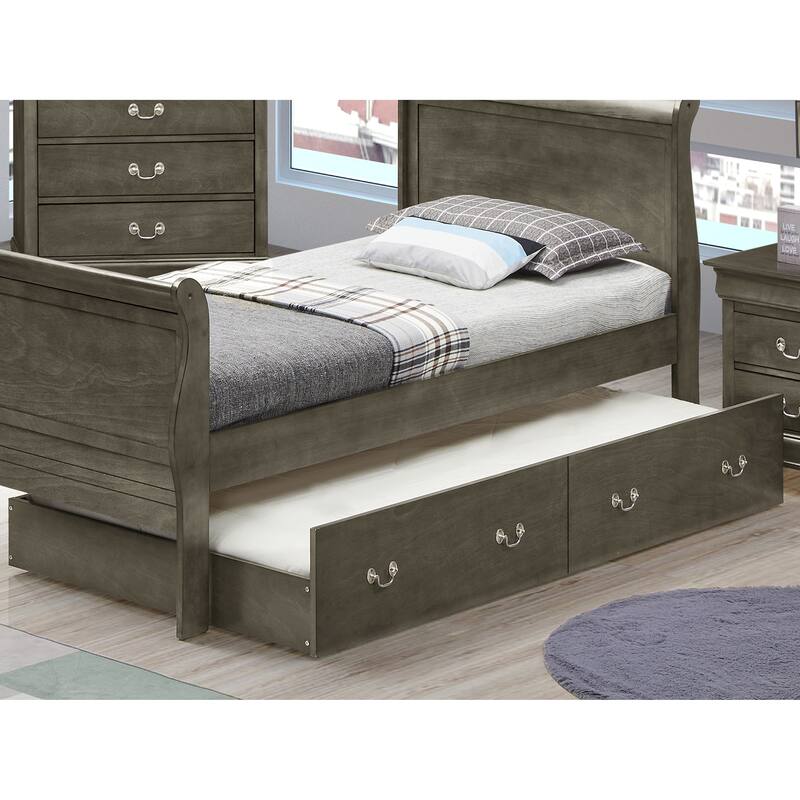 Glory Furniture Louis Phillipe Trundle Bed