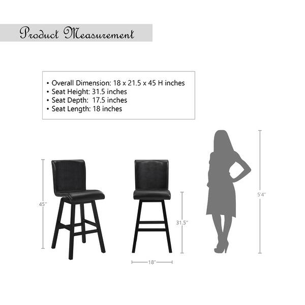 Cowen Swivel Barstool (Set of 2) Bed Bath & Beyond 32676156