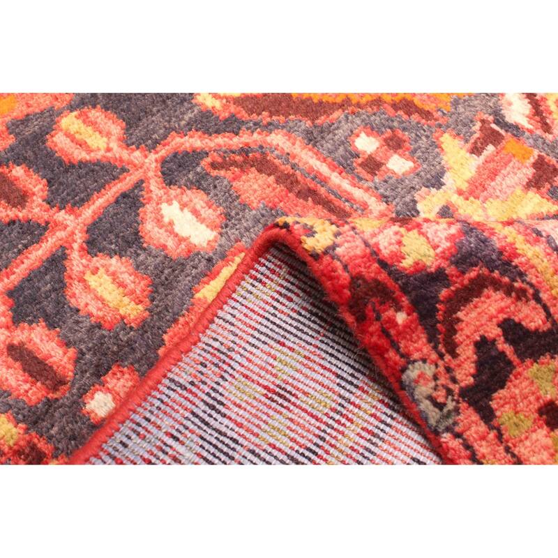 ECARPETGALLERY Hand-knotted Andelz Black Wool Rug - 4'2 x 6'11