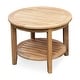 preview thumbnail 18 of 32, Cambridge Casual Sherwood Teak Patio Side Table