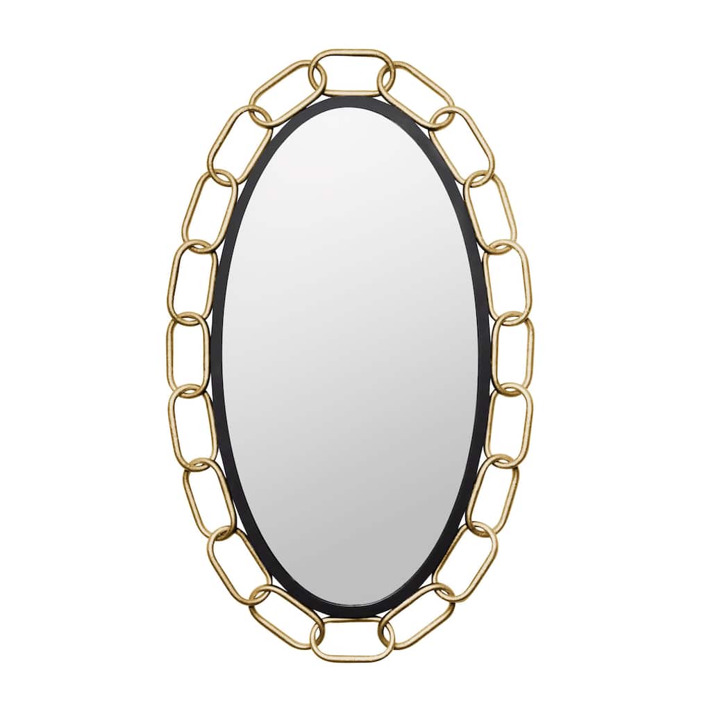 Varaluz Chains of Love Oval Wall Mirror