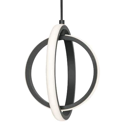AFX LCKP09L30D1 Lock 2 Light 9" Wide LED Mini Pendant