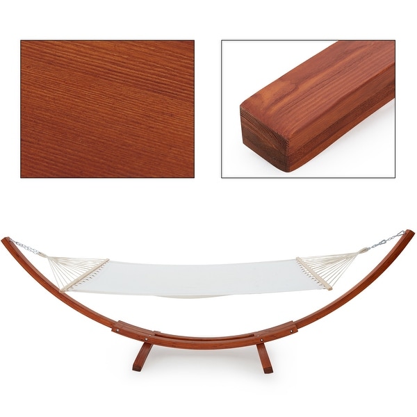 AVAWING Patio Double Hammock with Stand - On Sale - Bed Bath