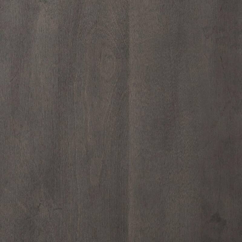 Square Wood End Table with Drawer - 24.5" - Gray