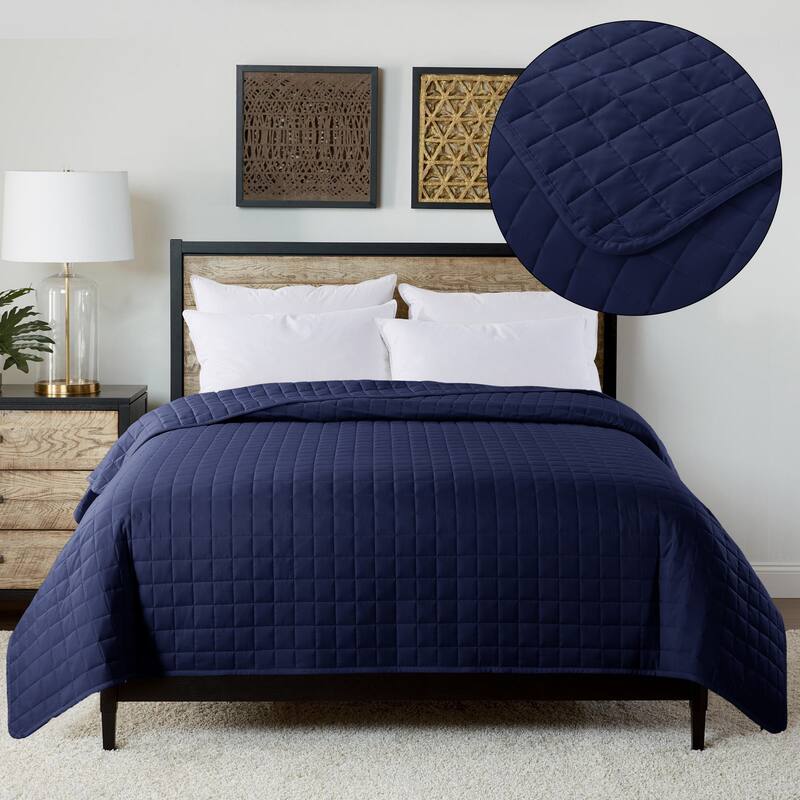 Velvet Trim Down Alternative Blanket