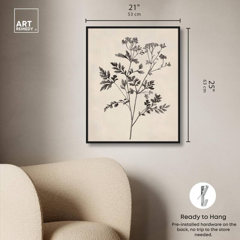 Aniseed Anatomy I Canvas by Art Remedy