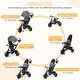 preview thumbnail 7 of 26, Gymax 4-in-1 Baby Tricycle Toddler Trike w/ Reversible Seat Canopy &