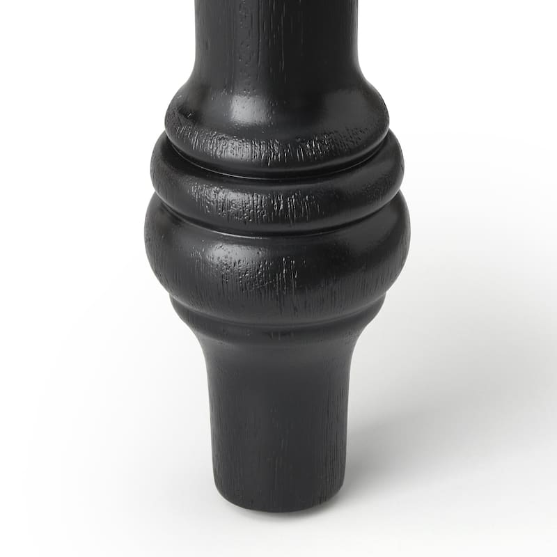 Lifestorey Clemence Farmhouse Dining Table with Turned Legs