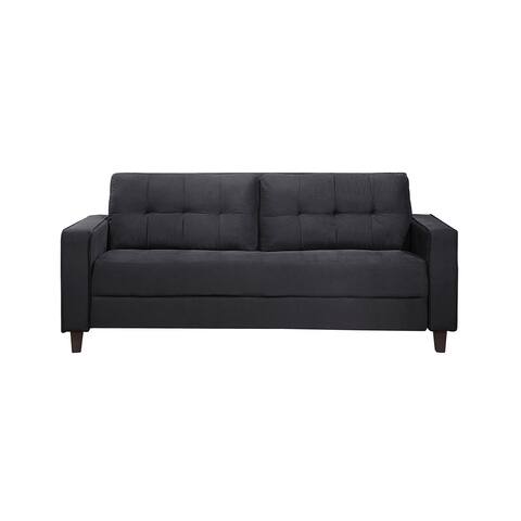 Black Morden Style Couch Furniture Upholstered Armchair