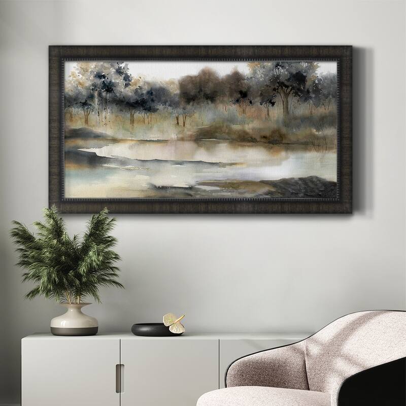 Serene River Premium Framed Canvas- Ready to Hang