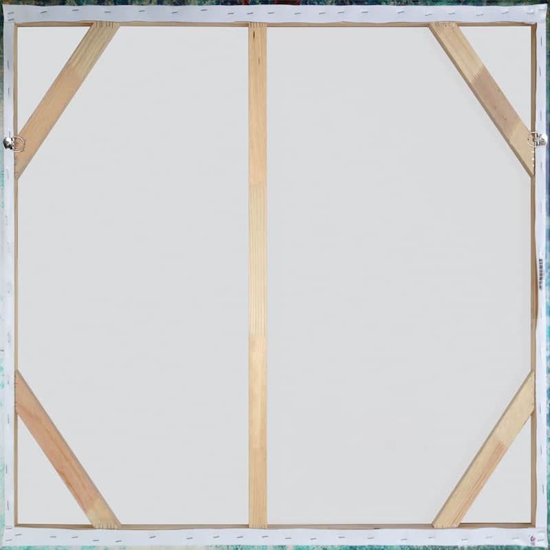 False Illusion Floater Framed Print on Canvas