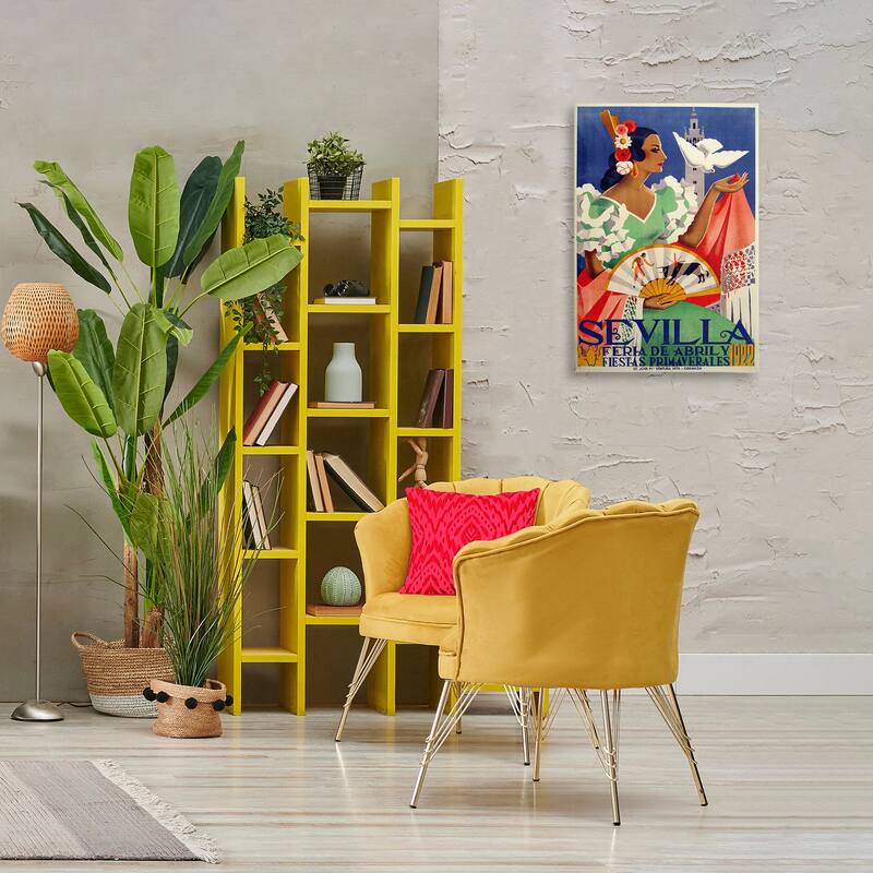 Stupell Seville Vintage Culture Canvas Wall Art Design By Marcus Jules