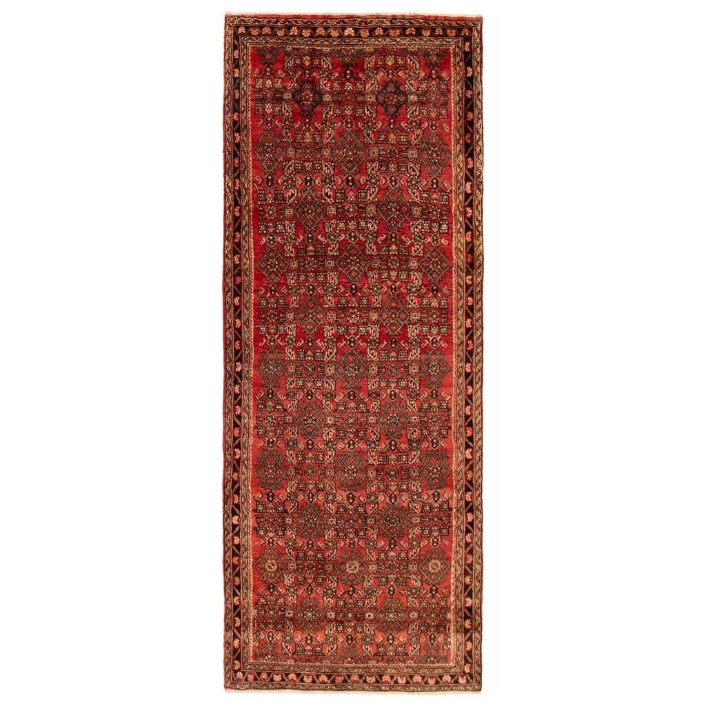 ECARPETGALLERY Hand-knotted Andelz Copper Wool Rug - 3'8 x 9'6