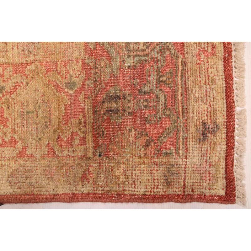 ECARPETGALLERY Hand-knotted Jules Serapi Red Wool Rug - 9'3 x 11'11