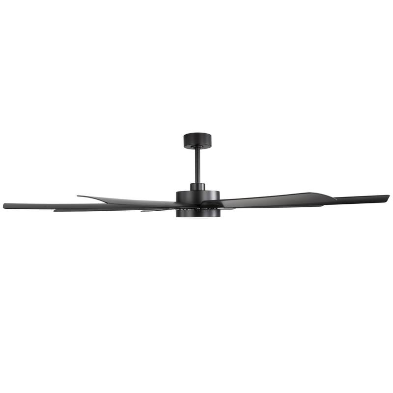 72-inch Large LED Ceiling Fan with Light and Remote(8-Blades)