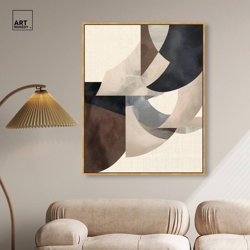 Planar Curves Canvas by Art Remedy