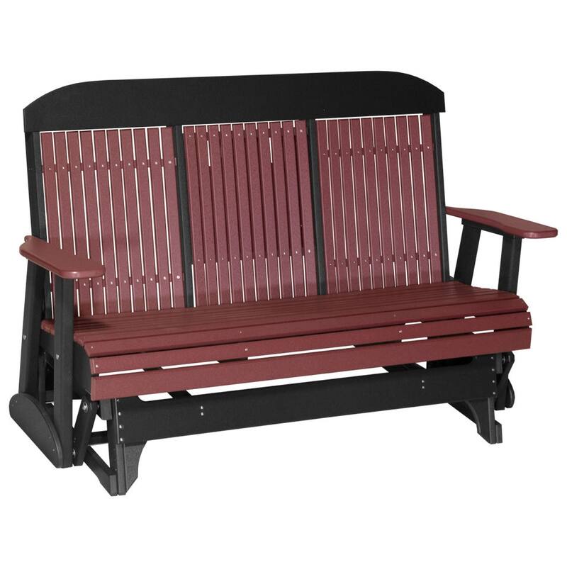 Outdoor All-Weather Poly Lumber Classic Glider