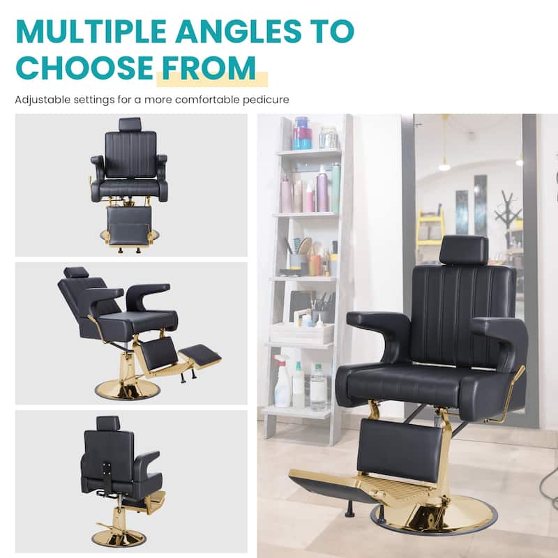 Heavy Duty Hydraulic Barber Chair Salon Chairs for Hair Stylist