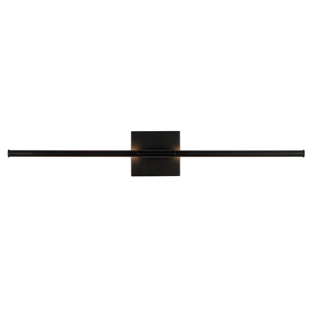 28" Dimmable Integrated LED Metal Wall Sconce, by JONATHAN Y