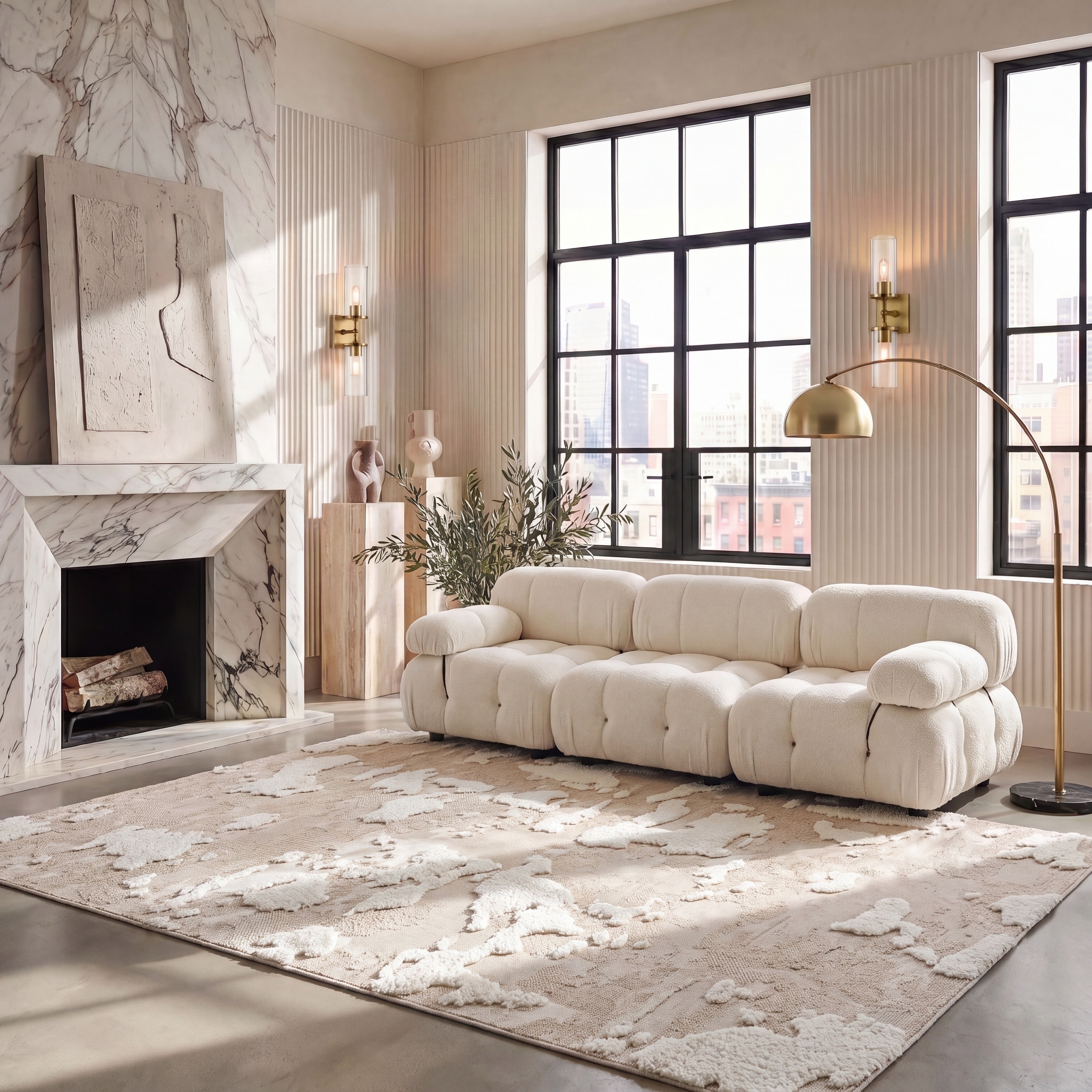 SAFAVIEH Trends Lugenia Modern Abstract Rug