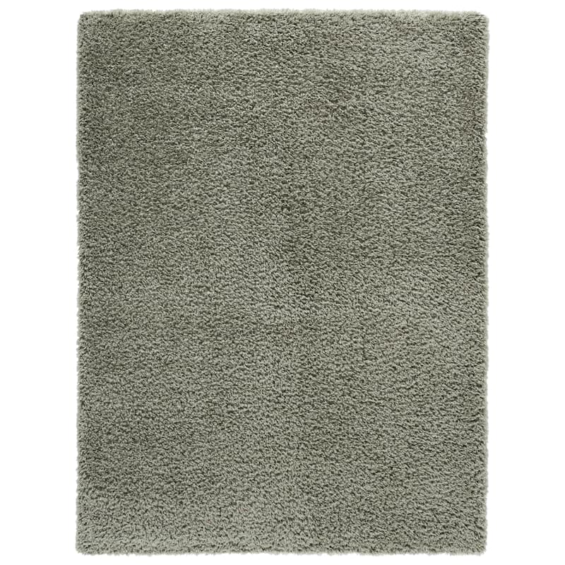 SAFAVIEH Atlantis Shag Aziza Casual Rug - Green - 4' x 6'