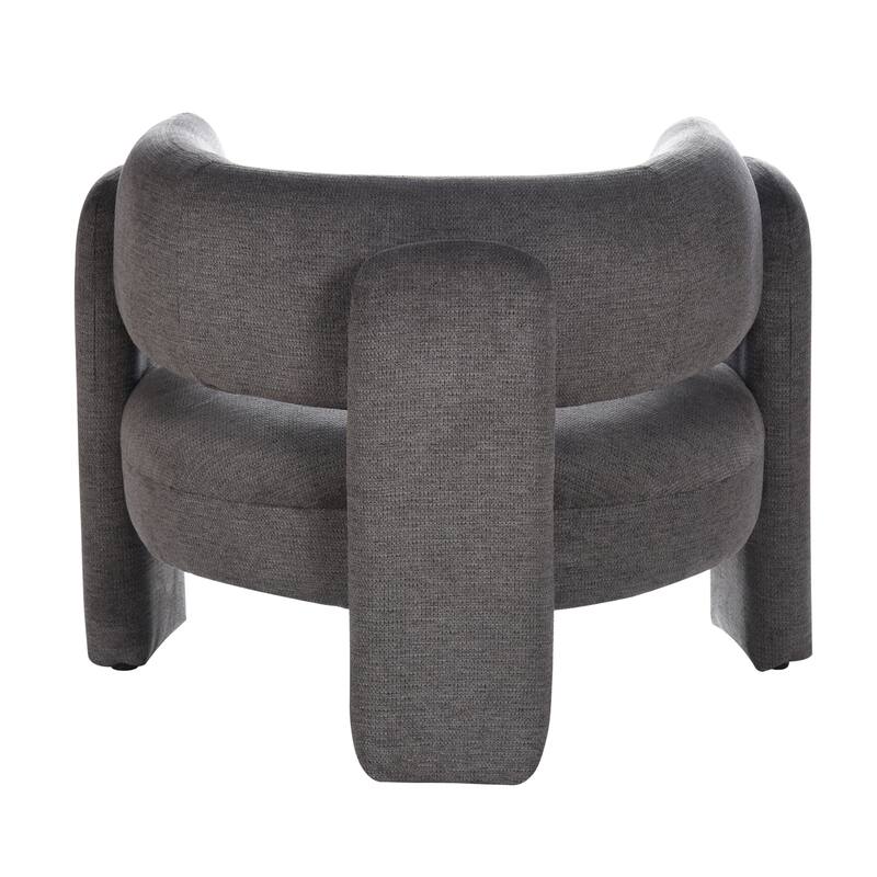 StyleCraft Mercer Accent Chair - Charcoal Grey