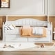 preview thumbnail 20 of 25, Wooden Twin Size Daybed with Twin Size Trundle, Extendable Daybed with Two Storage Drawers, Espresso