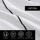 preview thumbnail 8 of 9, Vera Wang Zig Zag Cotton White Duvet Cover Set