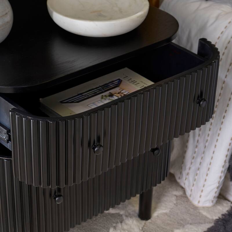 SAFAVIEH Home Himanshu 2-Drawer Nightstand.
