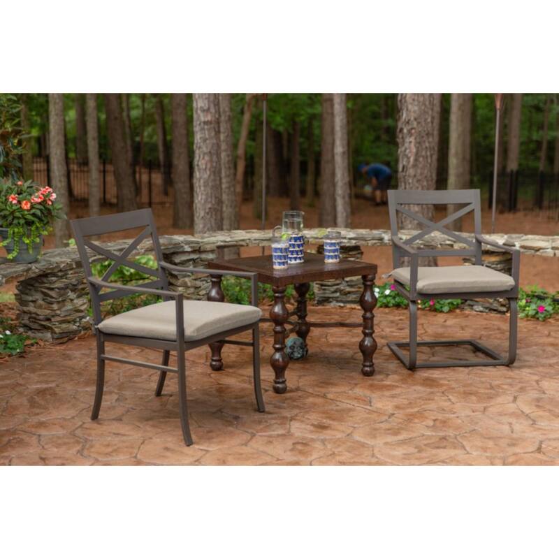 Sunbrella Solid fabric 20 in. Square seat pad with 17 options (2 pack)