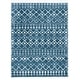 preview thumbnail 43 of 62, SAFAVIEH Berber Fringe Shag Liller Trellis Area Rug 8' x 10' - Blue/Ivory - Rectangle