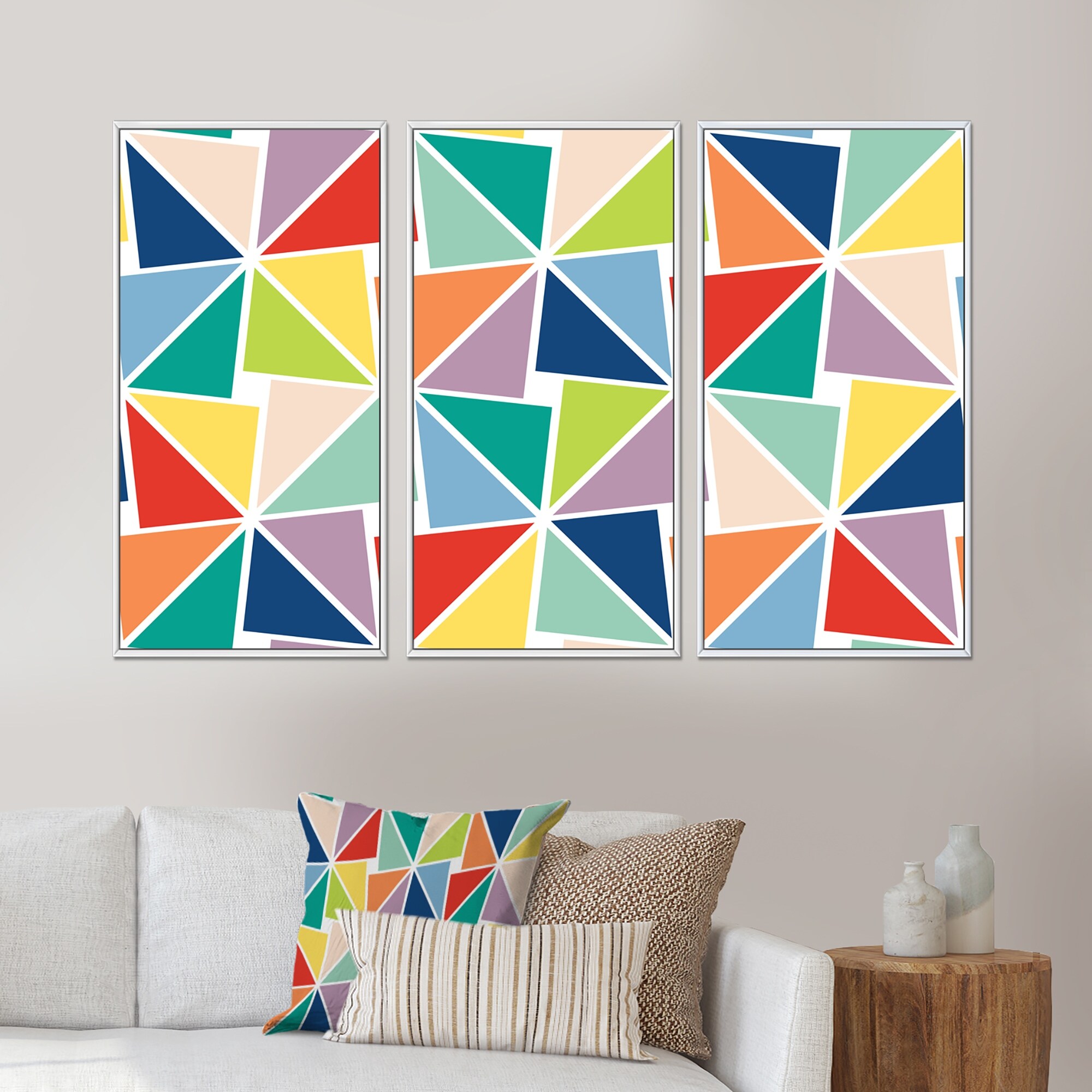 Designart-'Multicolored-