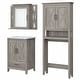 preview thumbnail 2 of 13, Key West 24W Bathroom Vanity, Mirror and Space Saver by Bush Furniture