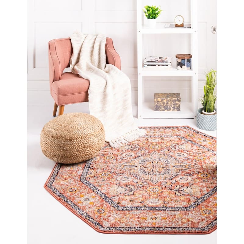 Traditional Nixa Collection Area Rug